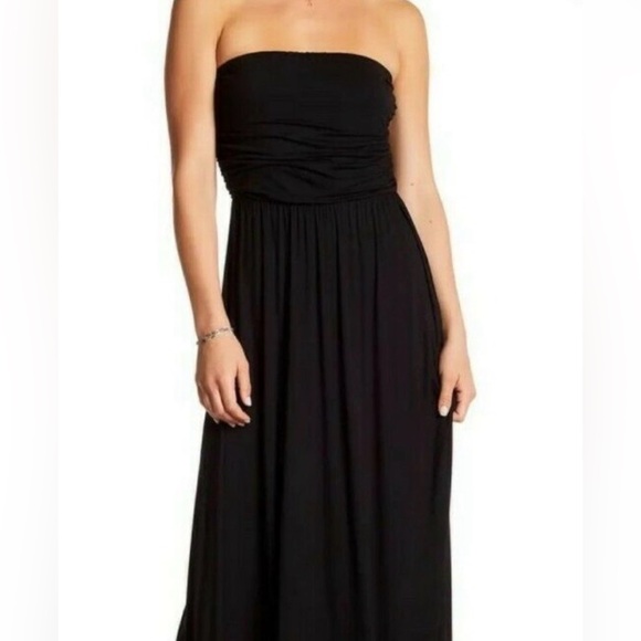 West Kei Classic Black Strapless Dress - Picture 2 of 9